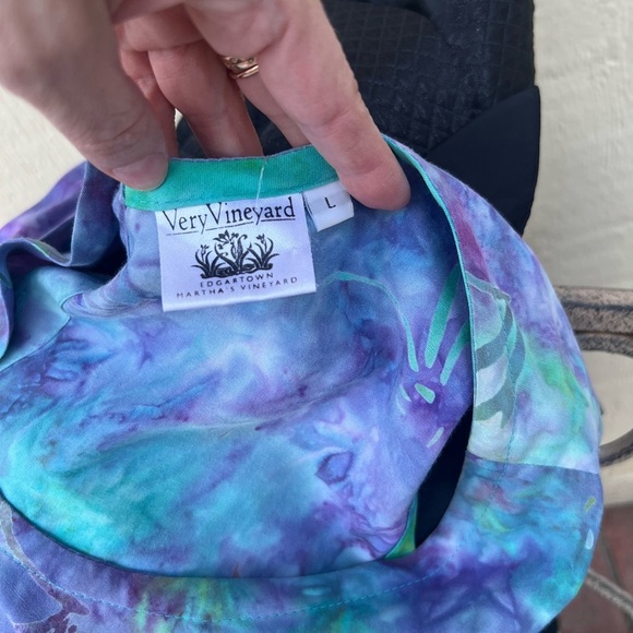 Vintage Batik Tie Dye Sundress - Picture 2 of 7